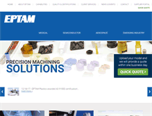 Tablet Screenshot of eptam.com